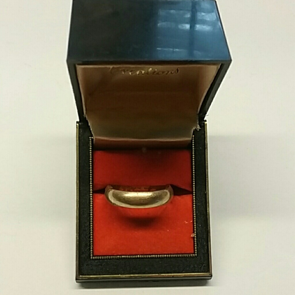 Men's Large Vintage 14k Wedding Ring
